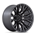 Fuel 1PC D848 Rebar 22x12 Matte Gunmetal Wheel with 6x139.7 Bolt Pattern and -44 Offset
