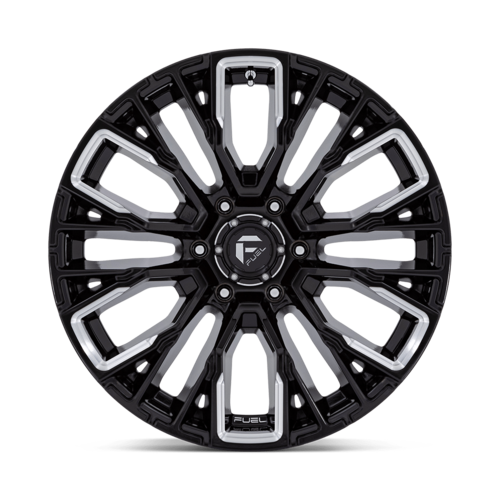 Fuel 1PC D849 Rebar 20x9 Inch Gloss Black Milled Custom Alloy Wheel
