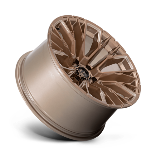 Fuel 1PC D850 Rebar 17x9 Inch Bronze Alloy Wheel with 6x139.7 Bolt Pattern and +1 Offset