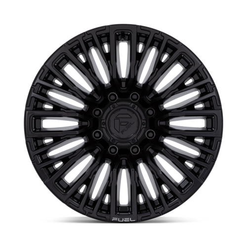 Fuel 1PC D847 Rebar 20x10 Inch Blackout Wheel with -18 Offset and 8x165.1 Bolt Pattern