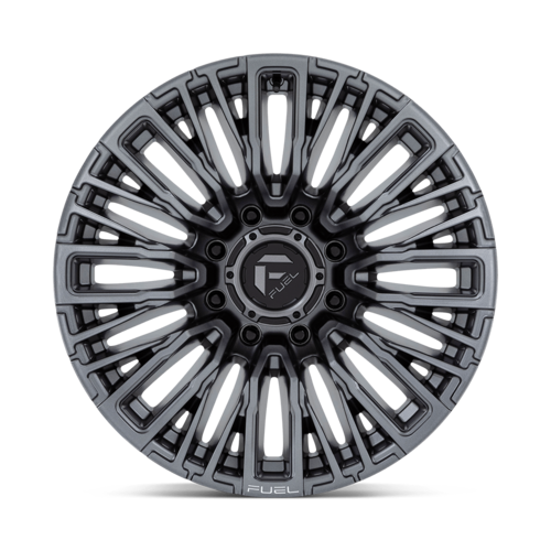 Fuel 1PC D848 Rebar 20x10 Inch Matte Gunmetal Wheel with 8x180 Bolt Pattern and -18 Offset
