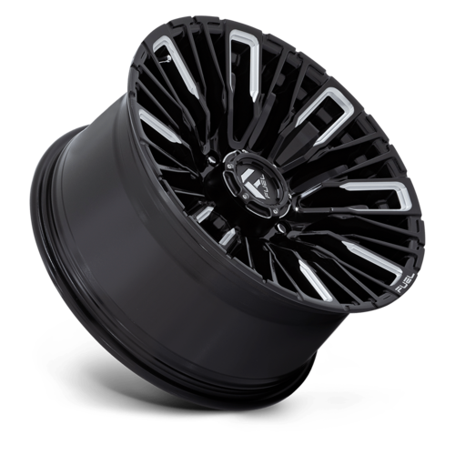 Fuel 1PC D849 Rebar 20x10 Inch Gloss Black Milled Off-Road Wheel with 8x165.1 Bolt Pattern and -18 Offset