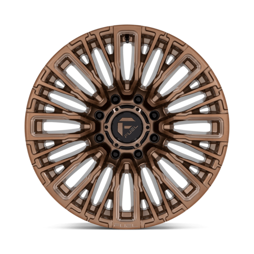 Fuel 1PC D850 Rebar 20x10 Inch Off-Road Wheel with Platinum Bronze Milled Finish and 8x170 Bolt Pattern