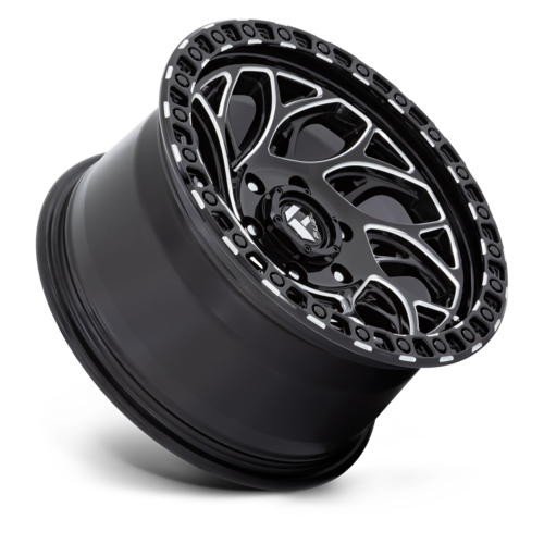 Fuel 1PC D840 Runner OR 15x8 Gloss Black Milled Wheel with 5x139.7 Bolt Pattern and -19 Offset