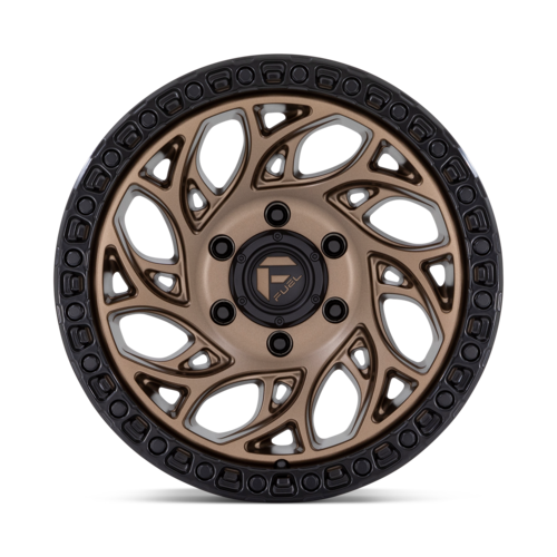 Fuel 1PC D841 Runner OR 18x9 Bronze with Black Ring Wheel