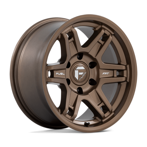 Fuel 1PC D837 Slayer 17x9 Matte Bronze Wheel with -38 Offset and 6x139.7 Bolt Pattern