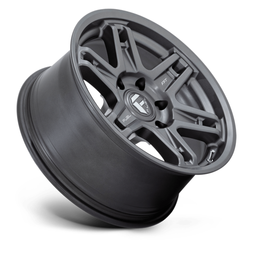 Fuel 1PC D838 Slayer 17x8.5 Matte Gunmetal Wheel with 6x139.7 Bolt Pattern and 106.10mm Center Bore