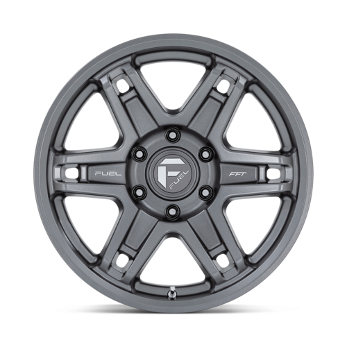 Fuel 1PC D838 Slayer 20x9 Matte Gunmetal Wheel with 6x139.7 Bolt Pattern and 106.10mm Center Bore