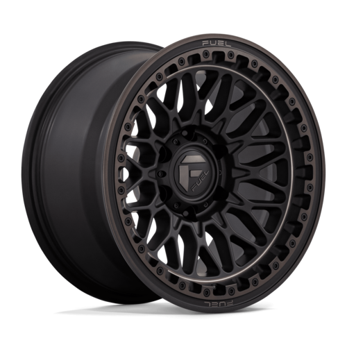 Fuel 1PC D759 Trigger Matte Black Dark Tint 17x9 Wheel with -12 Offset and 6x139.7 Bolt Pattern