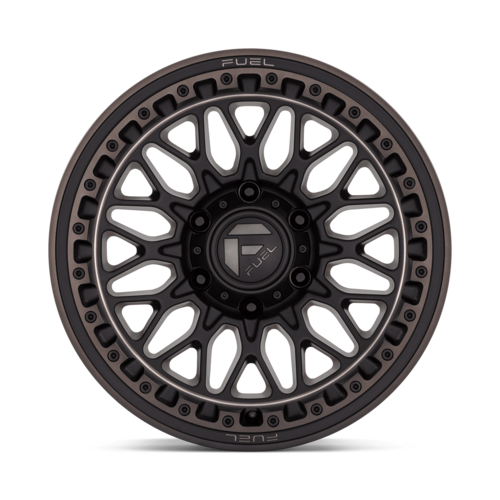Fuel 1PC D759 Trigger Matte Black Dark Tint 17x9 Wheel with -12 Offset and 6x139.7 Bolt Pattern