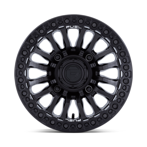 Fuel UTV FV125 RINCON Beadlock Wheel - 15x7 Inches, 4x156 Bolt Pattern, +10 Offset, Blackout Finish