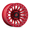 Fuel UTV FV125 RINCON 15x7 Candy Red Beadlock Wheel with 4x156 Bolt Pattern and +10 Offset