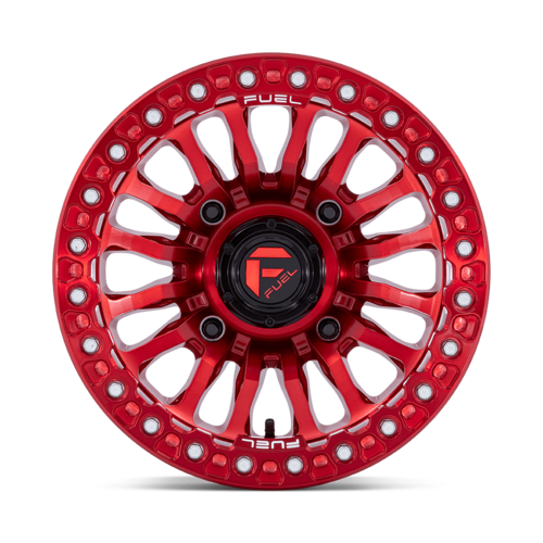 Fuel UTV FV125 RINCON Beadlock 15x7 Wheel with Candy Red Finish and 4x137 Bolt Pattern