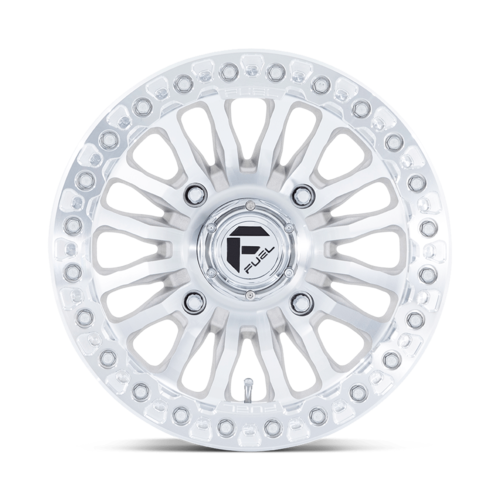 Fuel UTV FV125 RINCON Beadlock Wheel - 15x7, 4x156 Bolt Pattern, +10 Offset, Machined Finish