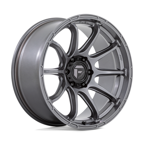 Fuel 1PC D793 Variant 20x9 Matte Gunmetal Wheel with 6x139.7 Bolt Pattern and 106.10mm Center Bore