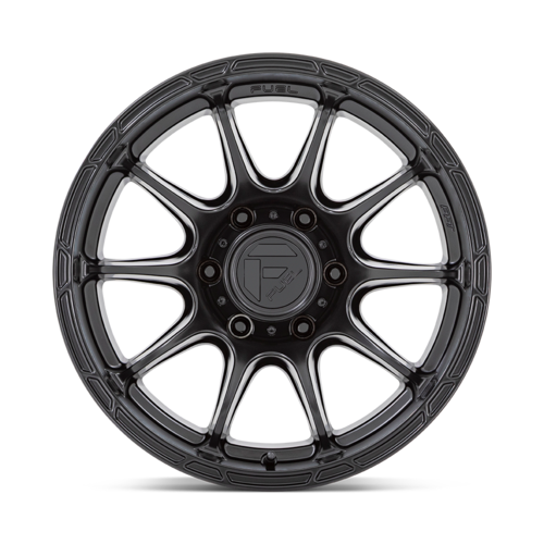 Fuel 1PC D791 Variant Matte Black 20x9 Wheel with 5x127 Bolt Pattern and 71.50mm Center Bore
