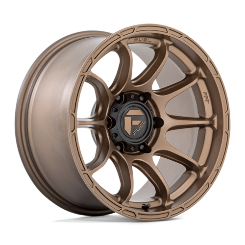 Fuel 1PC D792 Variant 17x9 Matte Bronze Wheel with 5x127 Bolt Pattern and -12mm Offset