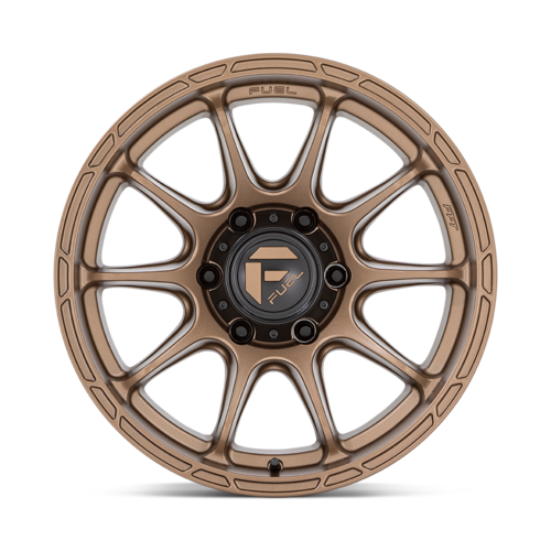 Fuel 1PC D792 Variant 17x9 Matte Bronze Wheel with -12mm Offset and 6x139.7 Bolt Pattern