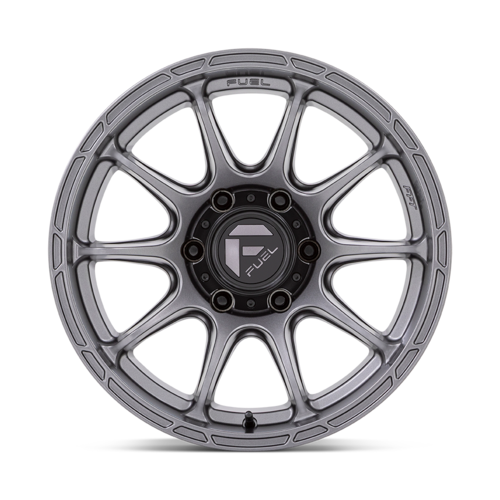 Fuel 1PC D793 Variant 17x9 Matte Gunmetal Wheel with 6x139.7 Bolt Pattern