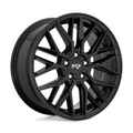 Niche 1PC M224 Gamma 18x8 Gloss Black Wheel with 5x112 Bolt Pattern and 66.56mm Center Bore