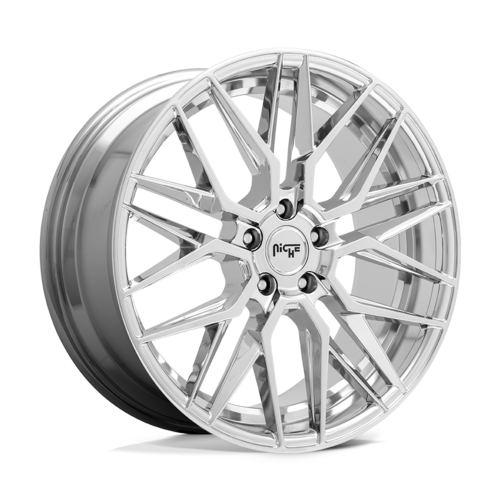 Niche 1PC M249 Gamma 20x9 Chrome Wheel with 5x114.3 Bolt Pattern and 35mm Offset