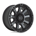 XD Gauntlet XD852 17x9 Satin Black Wheel with Gray Tint for 6x135/139.7 Bolt Pattern