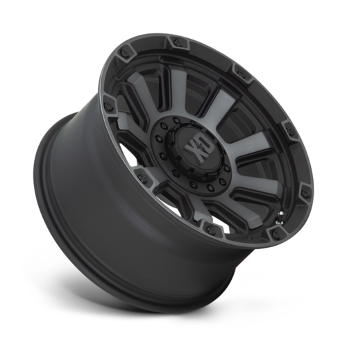 XD Gauntlet XD852 17x9 Satin Black Wheel with Gray Tint for 6x135/139.7 Bolt Pattern