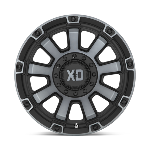 XD Gaulette XD852 20x9 Satin Black Wheel with Gray Tint and 6x135/6x139.7 Bolt Pattern