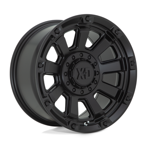 XD Gauntlet XD852 20-Inch Satin Black Wheel with 6x120/139.7 Bolt Pattern and 78.10mm Center Bore