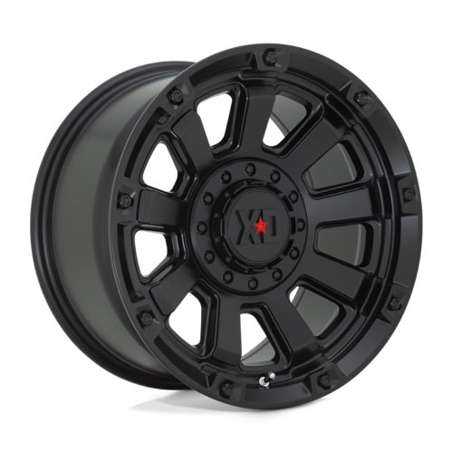 XD Gauntlet XD852 20-Inch Satin Black Wheel with 6x120/139.7 Bolt Pattern and 78.10mm Center Bore