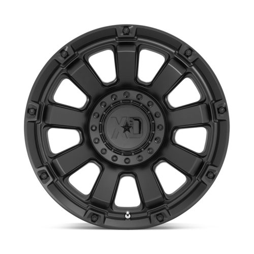 XD Gauntlet XD852 20x10 Satin Black Off-Road Wheel with 6x135/6x139.7 Bolt Pattern and -18mm Offset