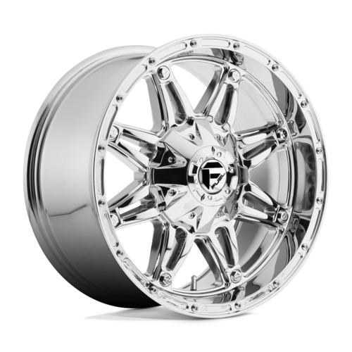 Fuel 1PC D530 Hostage 17x9 Chrome Plated Wheel with -12 Offset and 6x135/6x139.7 Bolt Pattern