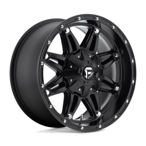 Fuel 1PC D531 Hostage 17x9 Matte Black Wheel with 6x135/6x139.7 Bolt Pattern