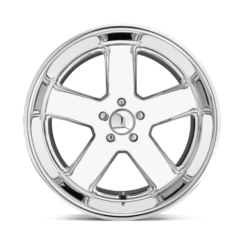 US Mag 1PC U116 HUSTLER 20-Inch Chrome Wheel with 5x127 Bolt Pattern and +1 Offset