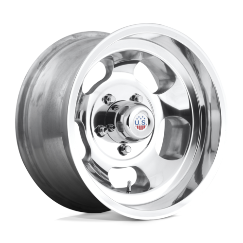 US Mag 1PC INDY 17x9 High Luster Polished Wheel with 6x139.7 Bolt Pattern and -37 Offset