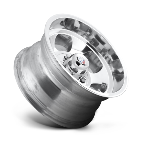 US Mag 1PC INDY 15x10 Wheel - High Luster Polished Finish, 6x139.7 Bolt Pattern, -50 Offset, 108mm Center Bore