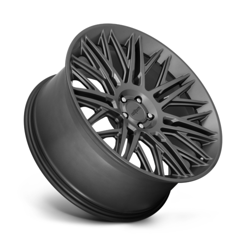 Rotiform R163 JDR 22x10 Matte Anthracite Wheel with 5x120 Bolt Pattern and +30 Offset