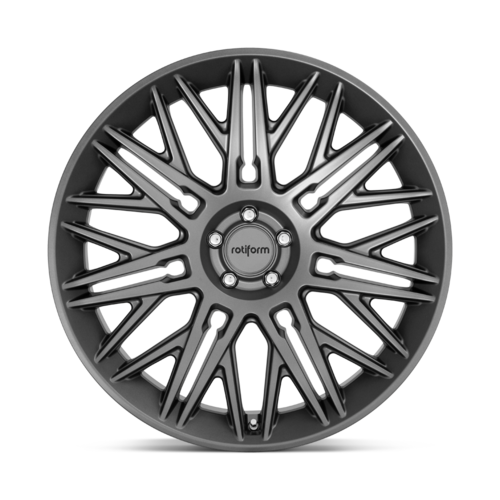 Rotiform R163 JDR 22x10 Matte Anthracite Wheel - 6x139.7 Bolt Pattern +30 Offset