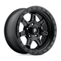 Fuel 1PC JM2 17x8.5 Matte Black Wheel with 6x139.7 Bolt Pattern and -6 Offset