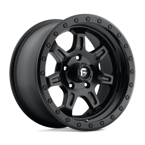 Fuel 1PC D572 JM2 17x8.5 Matte Black Wheel with 6x139.7 Bolt Pattern and +7 Offset