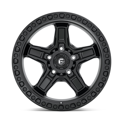 Fuel 1PC D697 Kicker 17x9 Matte Black Wheel with -12mm Offset and 5x127 Bolt Pattern