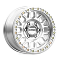 KMC KM234 Grenade Desert Beadlock 17x8.5 Wheel with 6x135 Bolt Pattern and Machined Finish