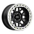 KMC KM235 Grenade Crawl Beadlock 18x9 Satin Black -24 Offset for 8x170 Bolt Pattern
