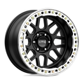 KMC KM235 Grenade Crawl Beadlock Wheel 20x10 Satin Black -48 Offset