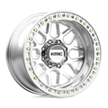 KMC KM235 Grenade Crawl Beadlock Wheel 20x10 -48 Offset, 8x165.1 Bolt Pattern, Machined Finish