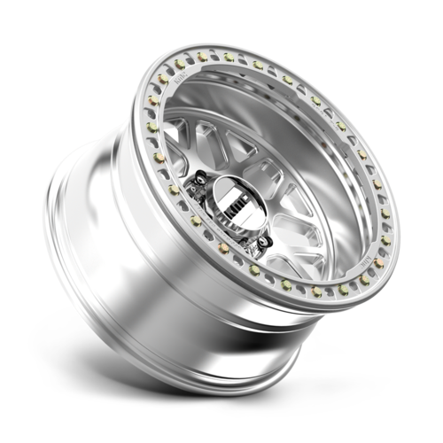 KMC KM235 Grenade Crawl Beadlock Wheel 20x10 -48 Offset, 8x165.1 Bolt Pattern, Machined Finish