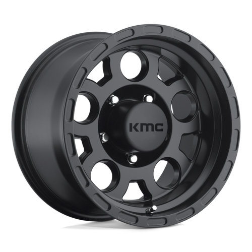 KMC KM522 ENDURO 16x8 Matte Black Off-Road Wheel with 5x127 Bolt Pattern
