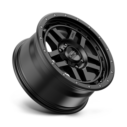 KMC KM540 Recon Satin Black 18x8.5 Wheel with 6x139.7 Bolt Pattern and 18mm Offset