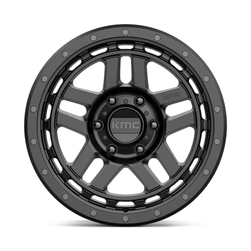 KMC KM540 Recon Satin Black 18x8.5 Wheel with 6x139.7 Bolt Pattern and 18mm Offset