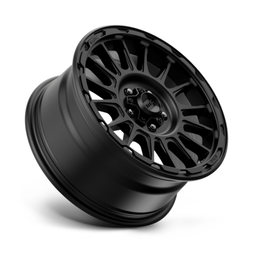 KMC KM542 Impact Satin Black 17x8 Wheel with 5x127 Bolt Pattern and 71.5mm Center Bore